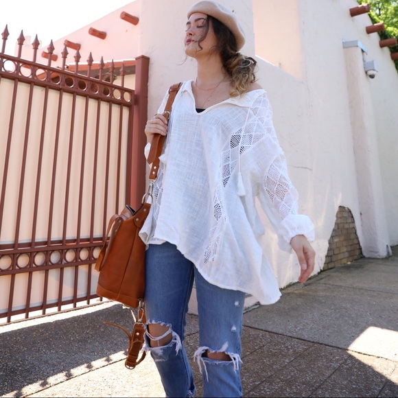 Gauzy white tunic - Picture 2 of 6